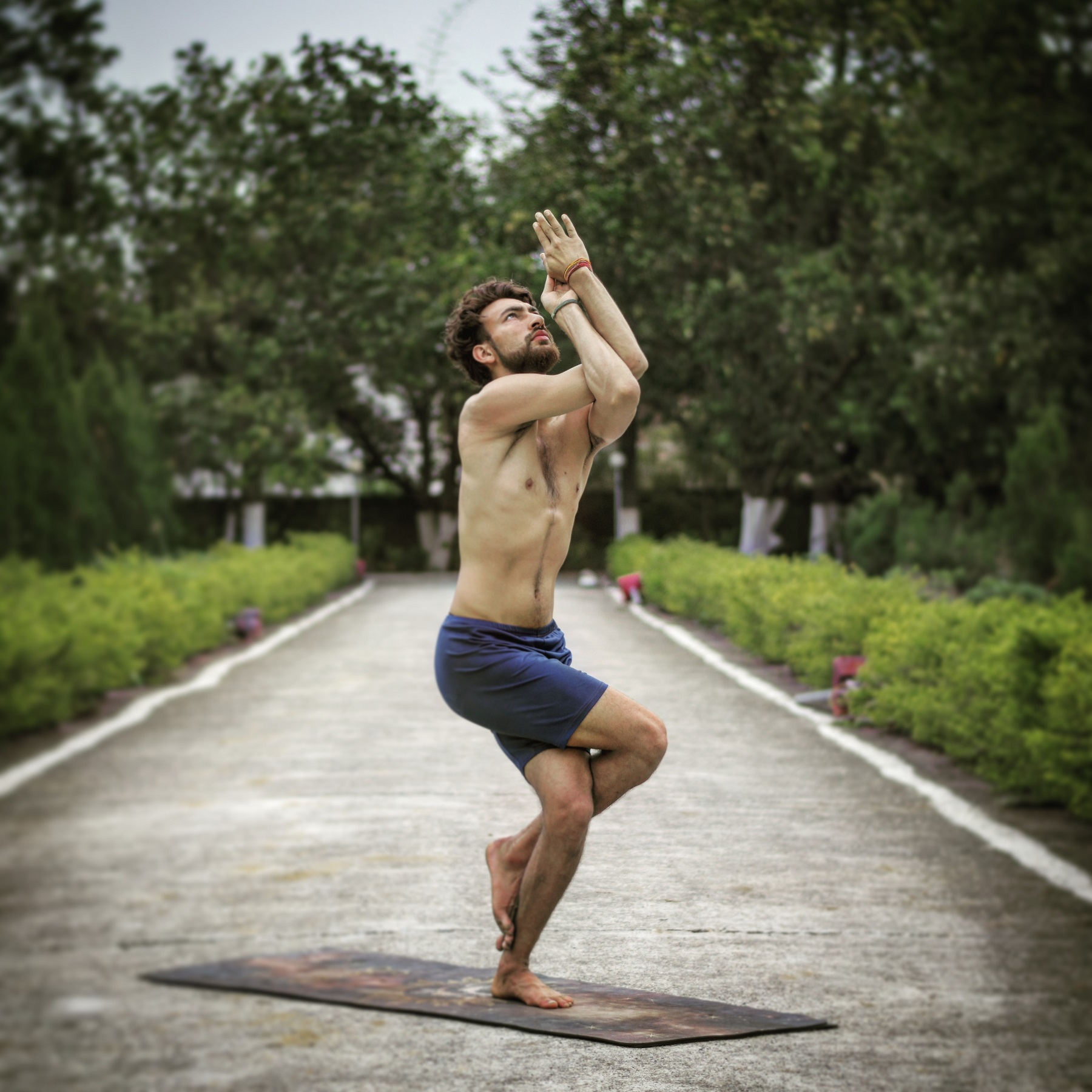 Eagle Pose : Garudasana - Modern Yoga